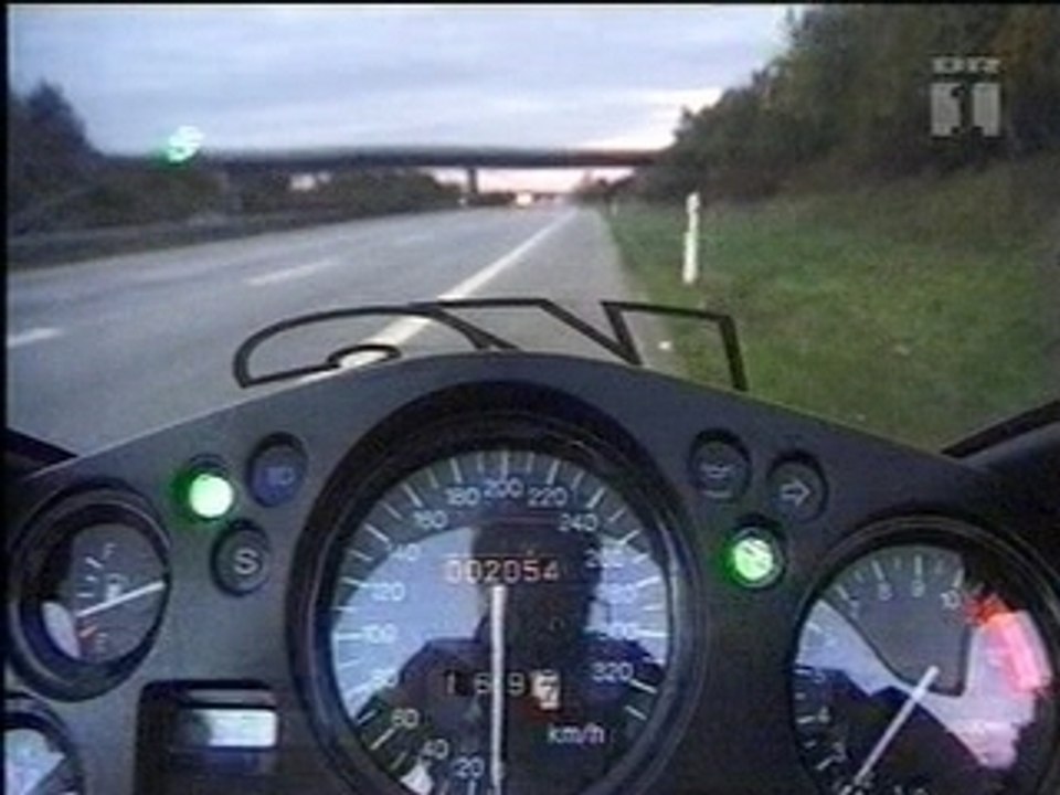 300km h sur autoroute moto