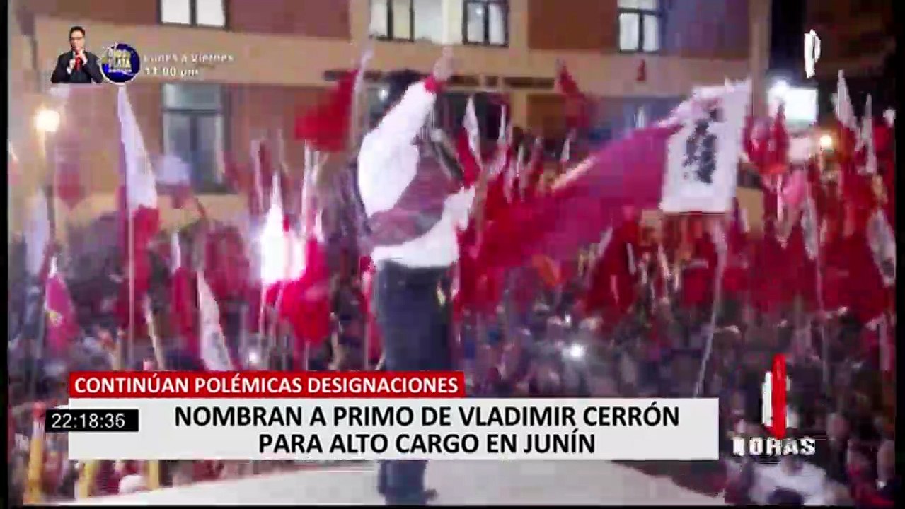 Contrataciones irregulares: designan a primo de Cerrón como director regional de Educación