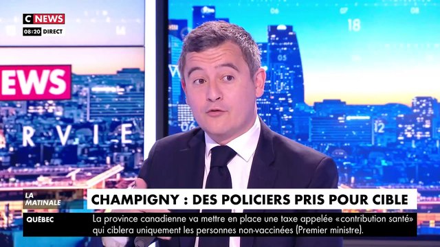 Gérald Darmanin affirme ce matin sur Cnews que la délinquance baisse régulièrement depuis 3 ans en France grâce à l'action du gouvernement