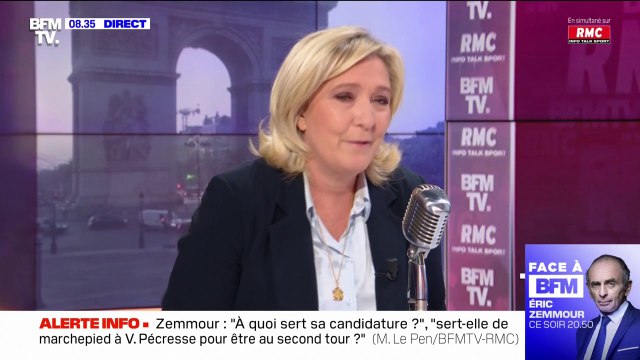 Marine Le Pen sur la vaccination: Laissez tranquilles les jeunes et les enfants