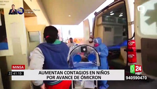 INSN-San Borja: aumentan casos de niños hospitalizados por COVID-19