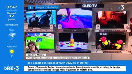 12/01/2022 - Le 6/9 de France Bleu Belfort Montbéliard en vidéo