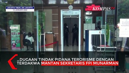 Sidang Dugaan Terorisme Munarman, Hakim Tolak Eksepsi Terdakwa