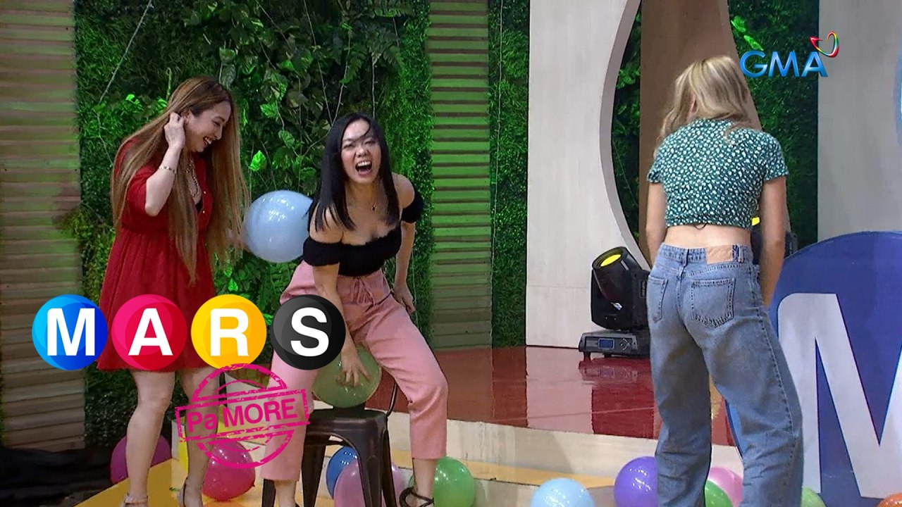 Mars Pa More: Pop the balloons with the Sexbomb...