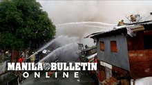 Fire hits residential area in Sta. Cruz, Manila