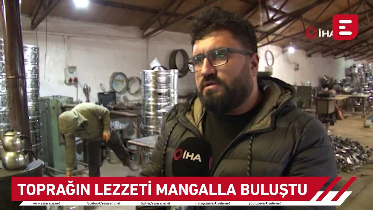 Toprağın lezzeti mangalla buluştu