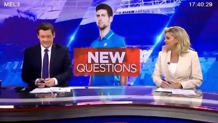 Jornalistas 'apanhados' a criticar Djokovic
