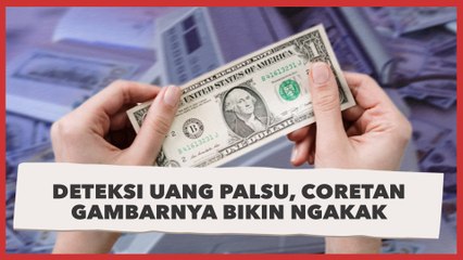 Deteksi Uang Palsu Rp 20 Ribu, Coretan Gambarnya Bikin Ngakak, Begini Penampakannya