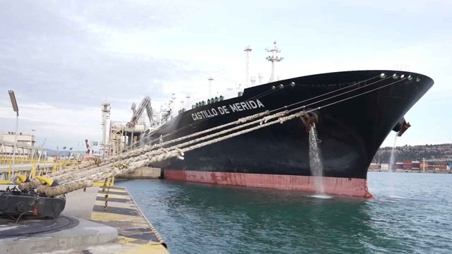 Primera entrega de un cargamento de gas natural licuado neutro en emisiones de carbono