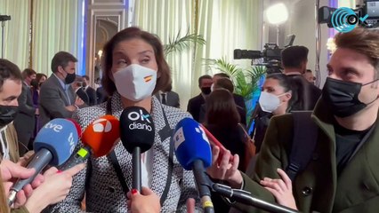 La carne española es "excelente" dice Reyes Maroto