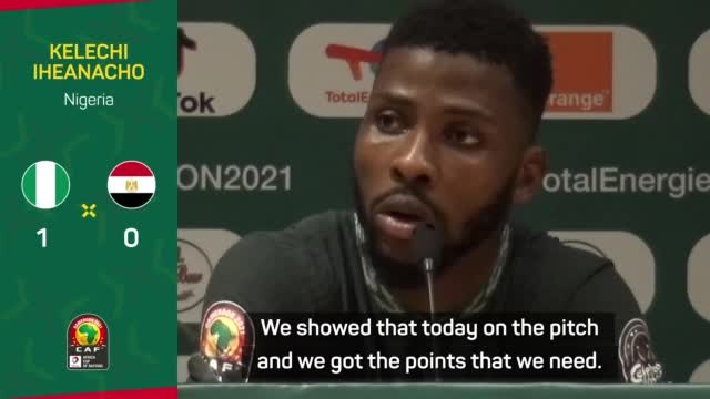 Eguavoen and Iheanacho applaud Nigeria confidence after Egypt win