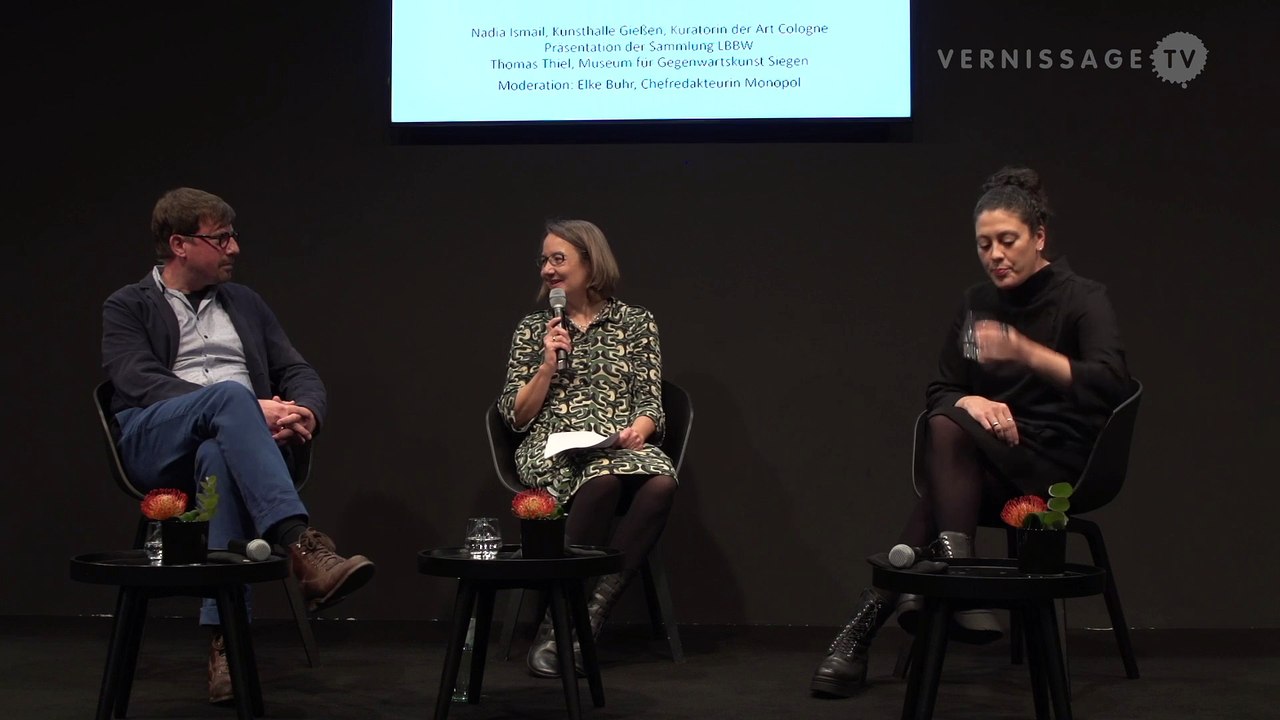 Pre-Discoveries / LBBW Art Talk in cooperation with Monopol, Art Cologne 2021