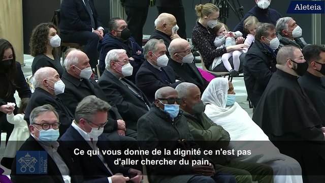 Audience générale du pape François, 12 janvier 2022