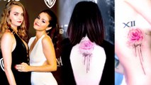 Selena Gomez Unveils The Reason Behind Matching Tattoos With BFF Cara Delevingne