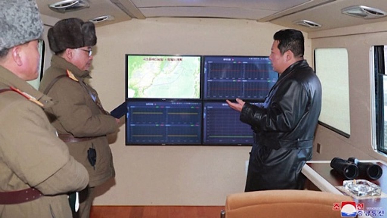 Lançamento de míssil hipersónico na Coreia do Norte