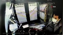 Beşiktaş'ta bariyerlere çarpan otobüs şoförüne hapis cezası