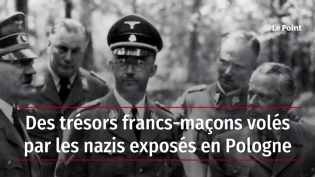 Des trésors francs-maçons volés par les nazis exposés en Pologne