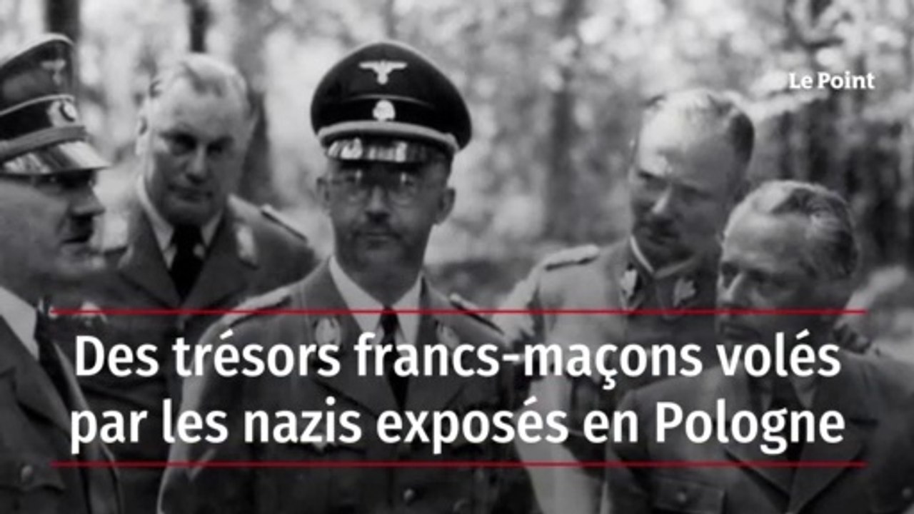 Des trésors francs-maçons volés par les nazis exposés en Pologne