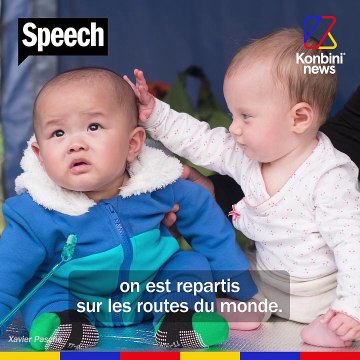 Ma famille nomade à vélos | Le SPEECH de Celine, Xavier et leur enfants