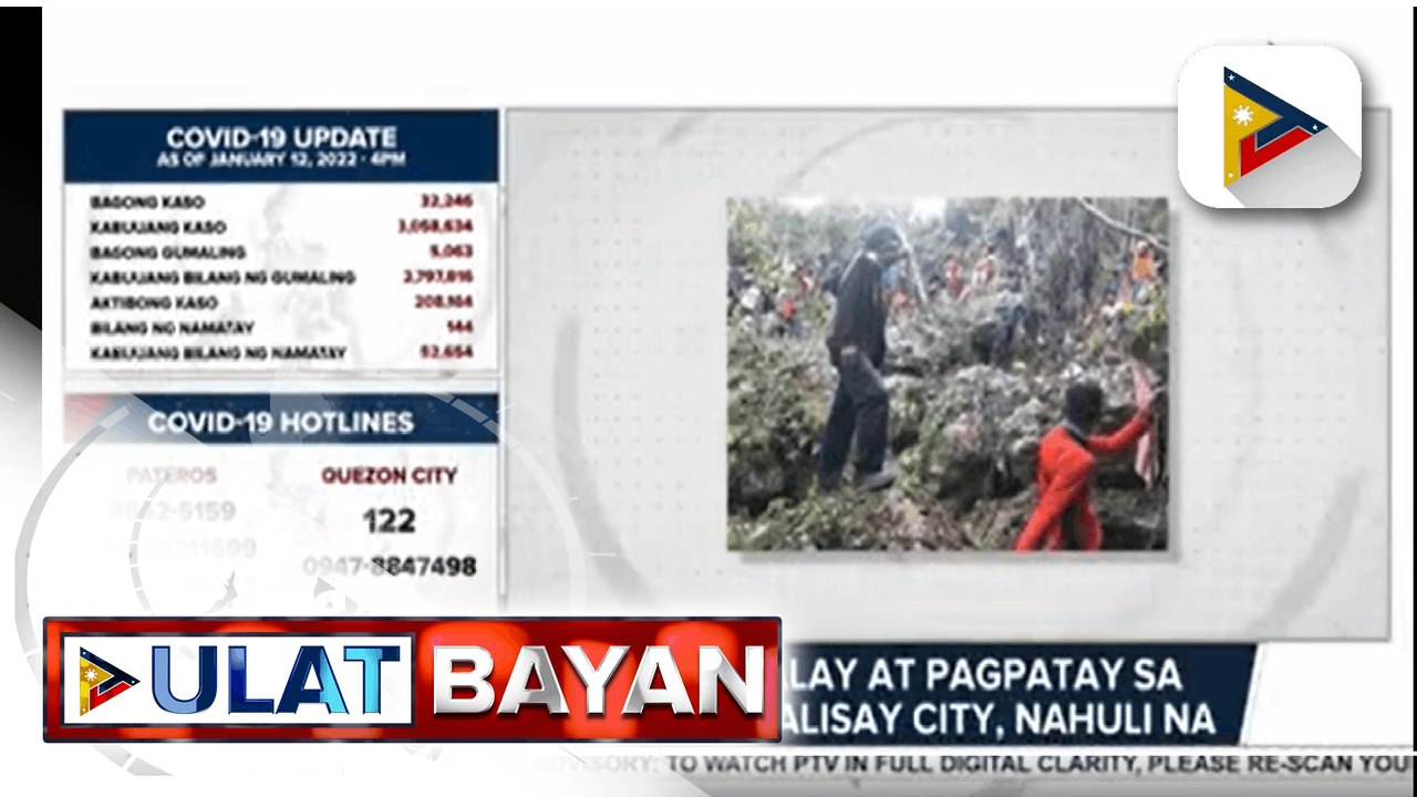 Suspek sa panghahalay at pagpatay sa 10-anyos na bata sa Talisay City, nahuli na