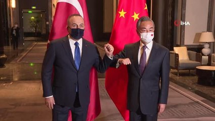 Son dakika haber! Bakan Çavuşoğlu Çinli mevkidaşı Yi ile görüştü