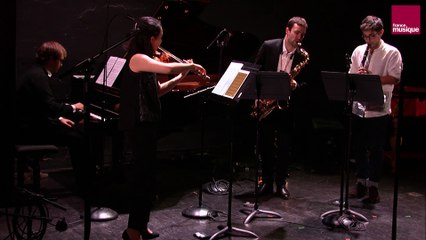 Anton Webern : Quatuor pour violon, clarinette, saxophone ténor et piano op. 22 - II. Sehr schwungvoll