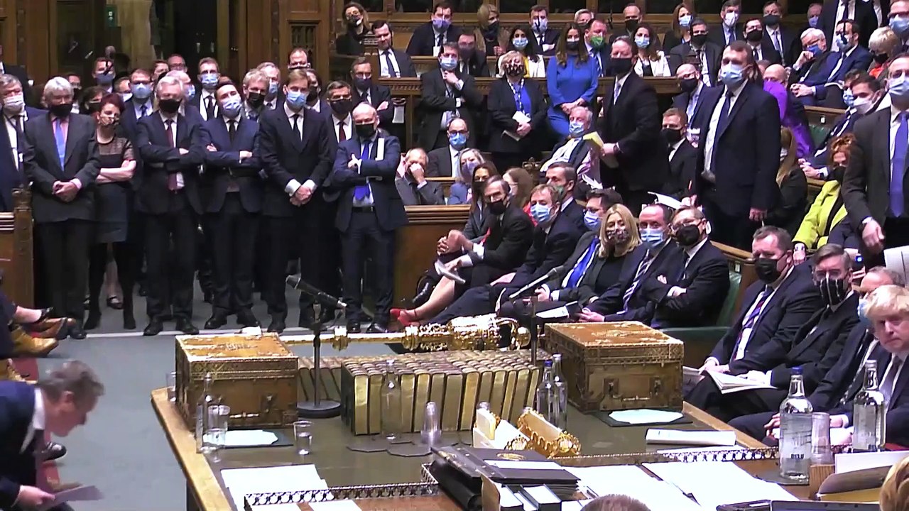 Keir Starmer calls on Boris Johnson to step down during PMQs after attending law-breaking Downing Street party