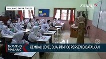 Kembali Masuk Level 2, Sekolah Tatap Muka 100% di Kota Malang Dibatalkan