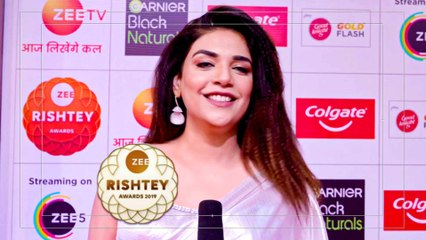 Kundali Bhagya Fame Anjum Fakih On Hosting Zee Rishte Awards With Shraddha Arya | 2022