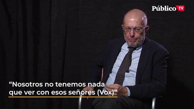 Igea: “Nosotros no tenemos nada que ver con esos señores (Vox)”