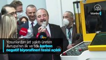 Yosunlardan jet yakıtı üreten Avrupa'nın ilk ve tek karbon negatif biyorafineri tesisi açıldı