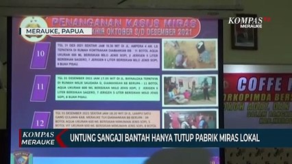 Untung Sangaji Bantah Hanya Tutup Pabrik Miras Lokal