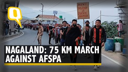 Nagaland: Citizens Organise 75 Km Walkathon Against AFSPA