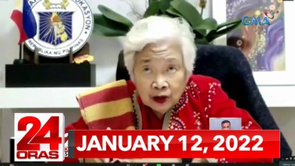 24 Oras Express: January 12, 2022 [HD]