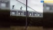 Uhyggelig video: To personer står oven på kørende metrotog | Trainsurfing | Metroselskabet | København | 2019 | TV2 LORRY @ TV2 Danmark
