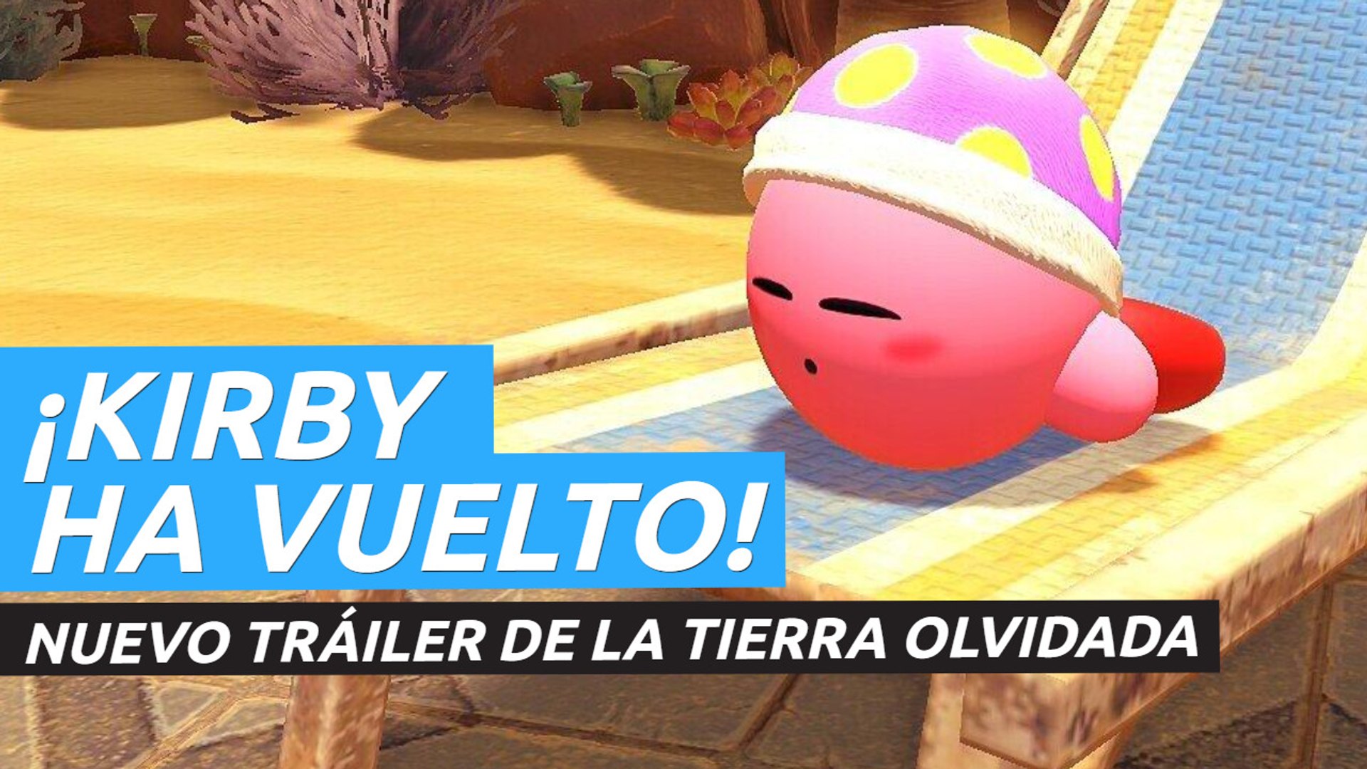 Kirby y la tierra olvidada – Tráiler general (Nintendo Switch) 