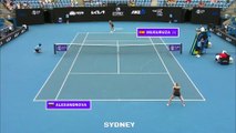 Highlights: Muguruza im Sydney-Viertelfinale