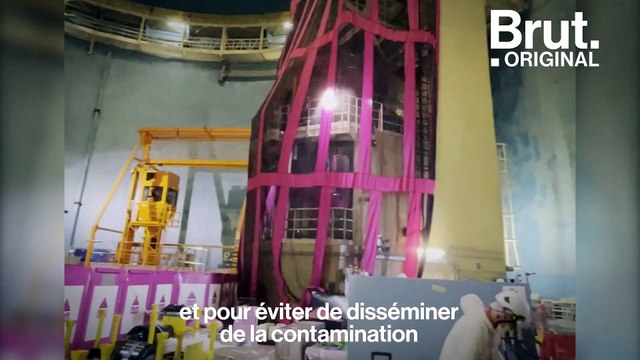 Alexandra travaille au cœur d'une centrale nucléaire