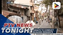 DILG orders barangays to conduct inventory on unvaxxed residents