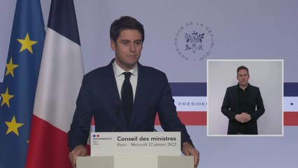 Compte rendu du Conseil des ministres du 12 janvier 2022