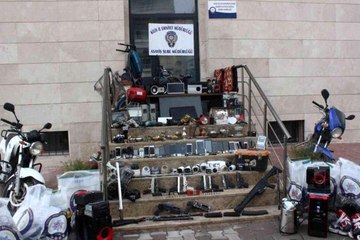 Kilis'te hırsızlık ve uyuşturucu çetesine büyük darbe