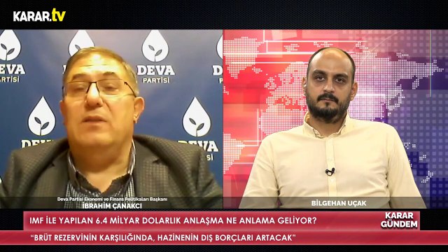 DEVA Partisi Ekonomi ve Finans Politikaları Başkanı İbrahim Çanakcı Karar TV'ye Konuk Oldu.