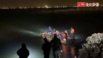 漏夜搜救F-16V飛官 海軍水下作業大隊出動