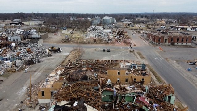 Cleanup still has a long way to go after catastrophic December tornado in Kentucky