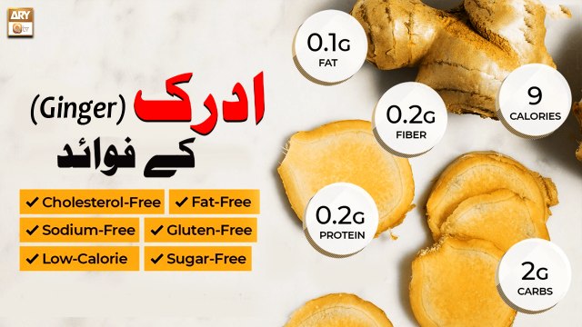 Adrak Ke Fawaid (Ginger Benifits ) ادرک کے فوائد - Hakeem Abdul Basit