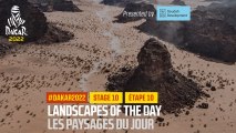 Landscapes of the day - Étape 10 / Stage 10 - presented by Soudah Development - #Dakar2022