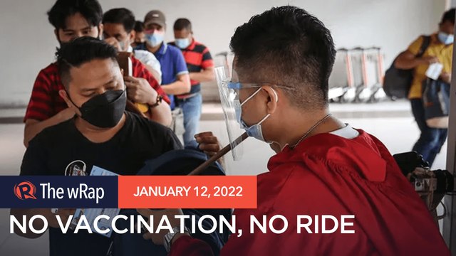 DOTr bars unvaccinated from public transport in Metro Manila