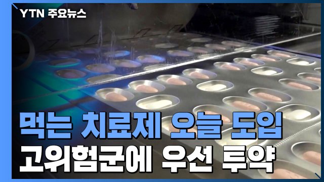 화이자 알약 2만1천 명분 도입...65세 이상 재택치료자 우선 투약 / YTN