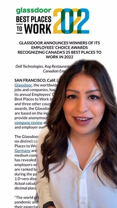 Here's Canada's 25 Best Places To Work In 2022