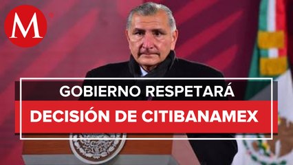 Gobierno descarta interés en comprar Banamex y rechaza que venta sea mala señal